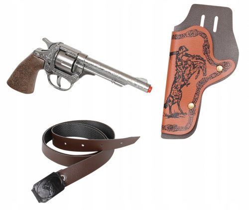  GONHER 201/0 Cowboy Revolver made of metal with holster