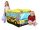 Wagon tente enfant, patio train 3 ans +