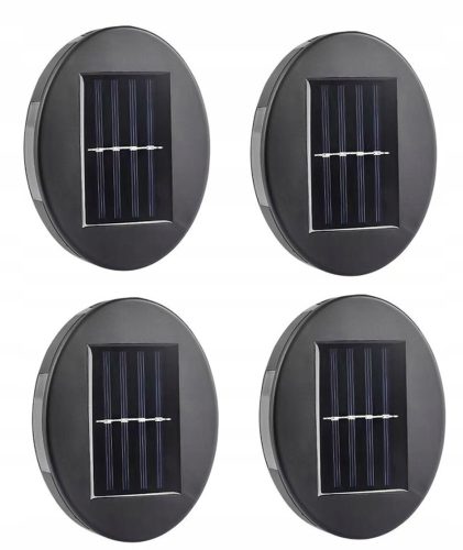  4X SOLAR GARDEN LAMPS SOLAR WALL LAMP