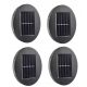  4X SOLAR GARDEN LAMPS SOLAR WALL LAMP