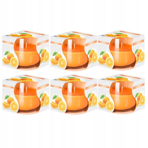  Scented candle in glass Orange