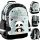 Panda Panda Lightweight School Backpack with Reflective Safety Features
