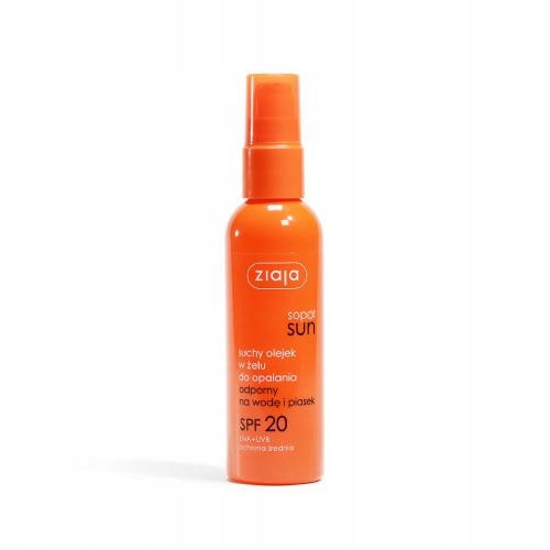  ZIAJA SOPOT SUN Dry oil in gel SPF 20 UVA+UVB