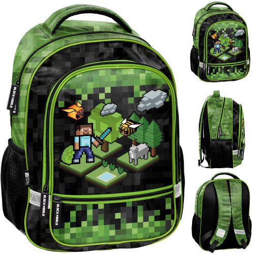 Durable and Spacious Green Pixel 533137 STARPAK School Backpack