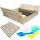 Sandpits for children Wooden sandpit 180 kg Gardeni