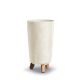  Prosperplast flowerpot 19.5 cm x 19.5 x 36.5 cm diameter 19.5 cm plastic cream