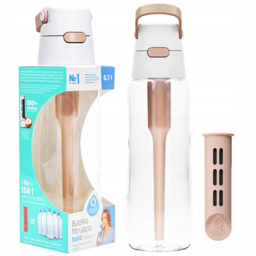  Dafi SOLID filter bottle 0.7l cappuccino