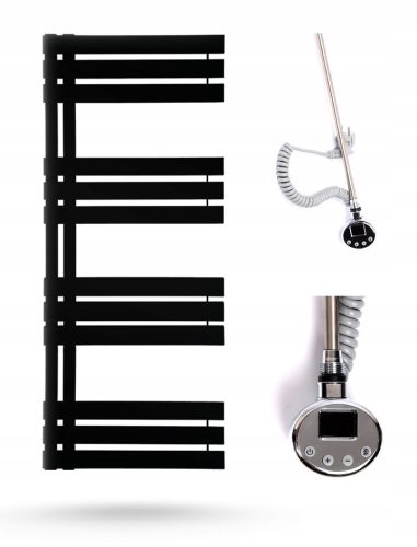 Pumson Sophia E electric bathroom radiator 600 W 500 x 1180 mm black