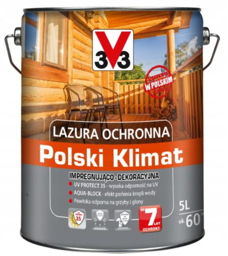 Lazura V33 Polish Climate 7 Years 5L