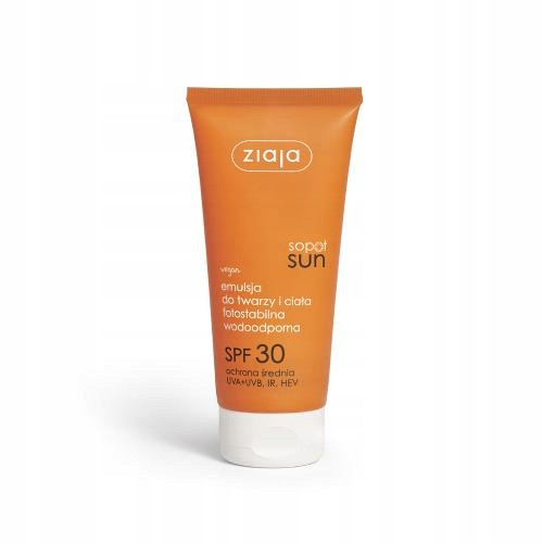  Ziaja face and body emulsion photostable SPF30