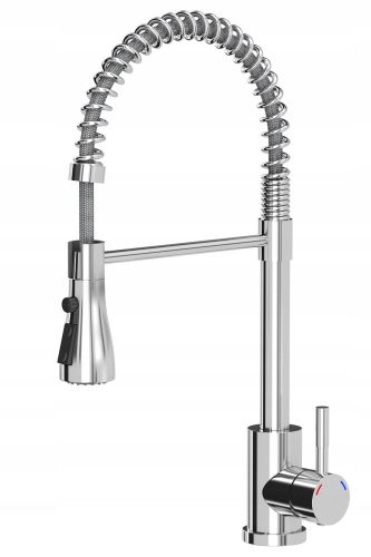 Quadron Salma stand kitchen faucet, silver