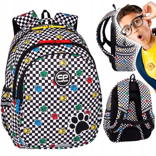  CHECKED COOLPACK SCHOOL BACKPACK FOR TEENAGERS