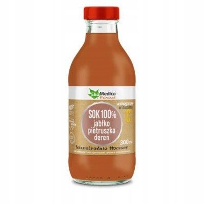  JUICE 100% APPLE PARSLEY DOGNOON sugar-free preservatives Ekamedica 300 ml