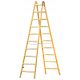 Daniel ladder 2.9 m wood 10 to 150 kg