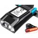  Bicycle lighting (BIKE4U) 3in1 BICYCLE COMPUTER 800 lm battery + BICYCLE REAR LIGHT USB CHARGING