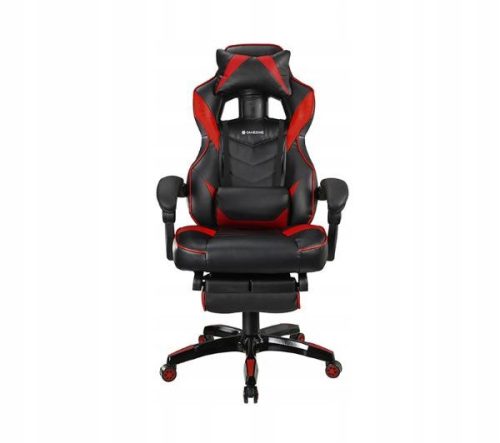  Tracer MASTERPLAYER TRAINN46336 Gaming Chair, Black and Red Faux Leather