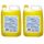 Soap bubble liquid, 2 x 5 l large soap bubbles
