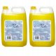 Soap bubble liquid, 2 x 5 l large soap bubbles