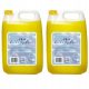 Soap bubble liquid, 2 x 5 l large soap bubbles