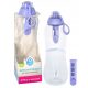  Dafi Soft Filter Bottle + 2 Filters 0.5 l, purple