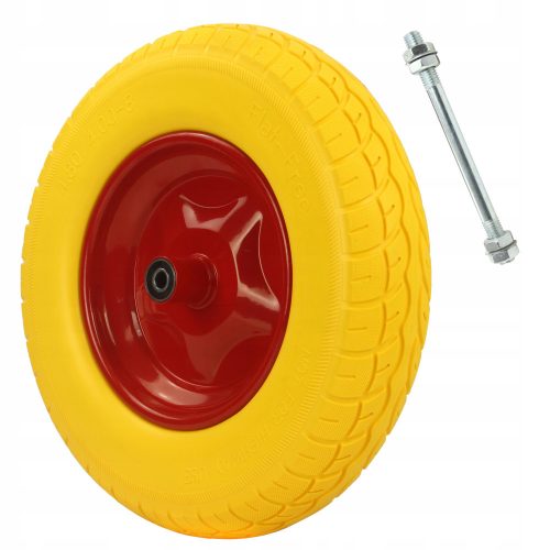 Garden cart WHEEL FOR BARRORROW TROLLEY 4.00-8 PU FULL CAST