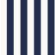 Paper wallpaper on nonwoven fabric with blue stripes