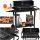  CHARCOAL GRILL GARDEN EVENING MAY SPRING 48x26cm WITH GRATE AND LID