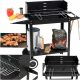  CHARCOAL GRILL GARDEN EVENING MAY SPRING 48x26cm WITH GRATE AND LID