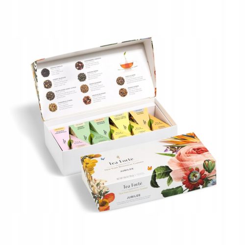  Tea set 10 pcs. 10 flavors Jubilee Tea Forte