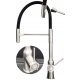 Quadron TOP stand kitchen faucet, silver