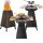  CHARCOAL GRILL + FIREPLACE + 2IN1 ACCESSORIES SET