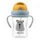  Akuku Bottle with retractable straw handles 300ml 9m+ BEAR