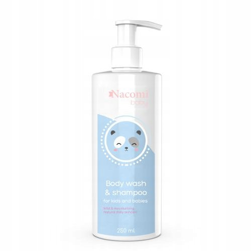  Nacomi Baby Body Wash & Shampoo Emulsion for washing body and hair 250ml