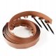 Edgings for the garden - Plastic garden edge trimmer 3000 cm x 6 cm brown