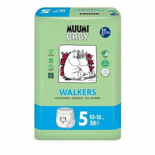  Muumi Baby Pants ECO DIAPERS 5 maxi+ 10-15 kg 38 pieces