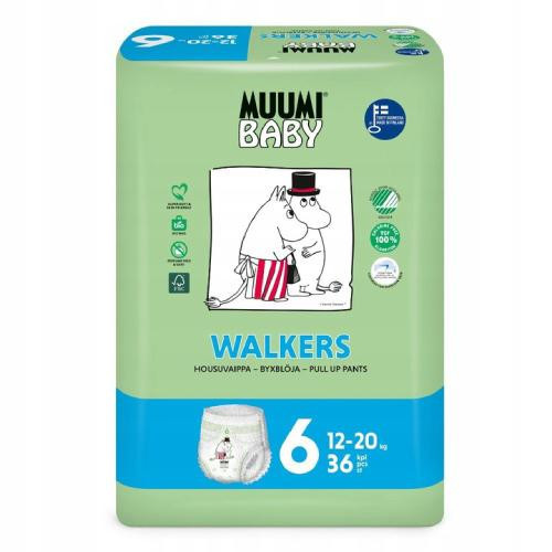  Muumi Walkers diaper pants Size 6 36 pcs.