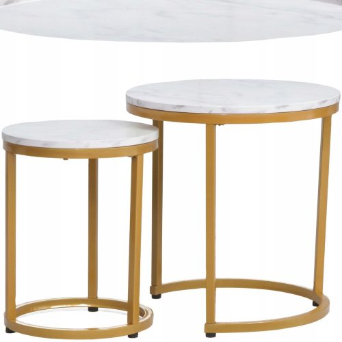  Signal HOLABMAZL round coffee table 45 x 45 x 48 cm white