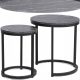  Signal HOLACMAC coffee table round 45 x 45 x 48 cm black