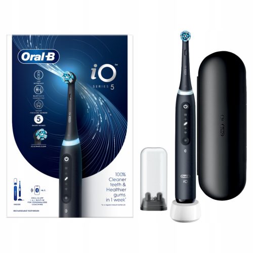  Oral-B iO 5 Black Electric Toothbrush