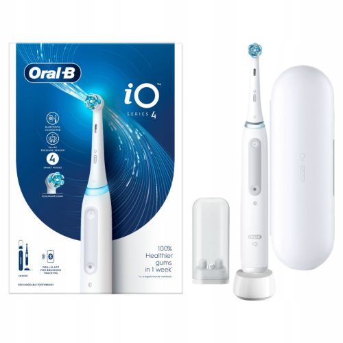  Oral-B iO 4 White Magnetic Electric Toothbrush