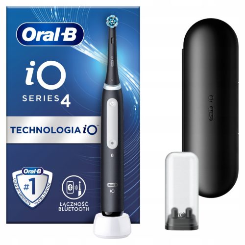  Oral-B iO Series 4 electric toothbrush, black