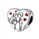  CHARMS PENDANT SHE HE MARRIAGE COUPLE HEART