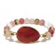 Bracelet natural stone MATT TOURMALINE k0299