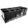  Roko flowerpot 55 cm x 21 x 19 cm, black plastic