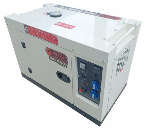 Portable single-phase Pezal 6000 W diesel generator