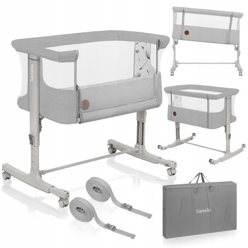  3-in-1 travel extra bed, additional cradle + Lionelo Aurora bag