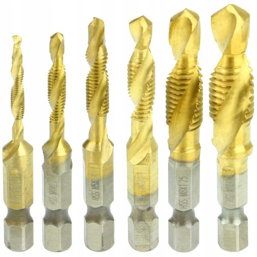 TAP 6 PIECES HSS M3 - M10 TAP