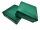 Plugs and caps for gates and fences Profile cap, cap, visor, 100x100, 20 PCS, GREEN