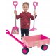 PULLING CARRY, RABBLE, SHOVEL PINK SET