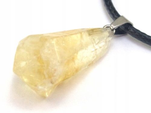  PENDANT natural stone CITRINE lump [W400]